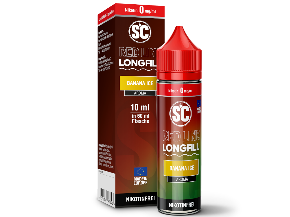 SC - Red Line Longfills 10 ml - Banana Ice