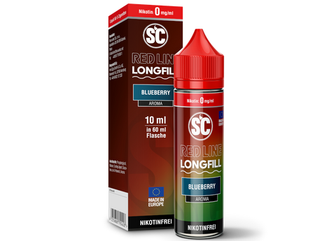 SC - Red Line Longfills 10 ml - Blueberry