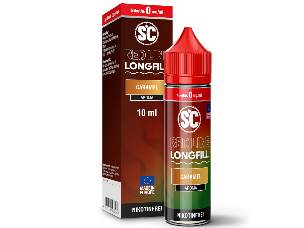SC - Red Line Longfills 10 ml - Caramel