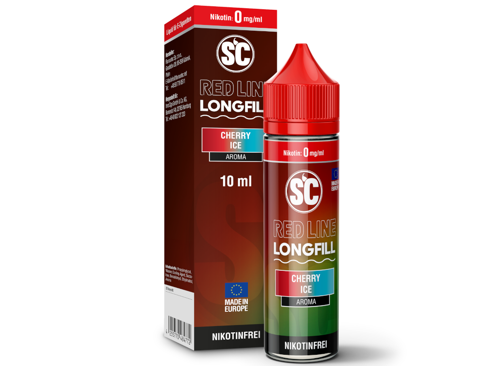 SC - Red Line Longfills 10 ml - Cherry Ice