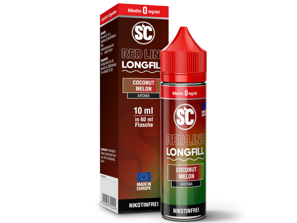 SC - Red Line Longfills 10 ml - Coconut Melon