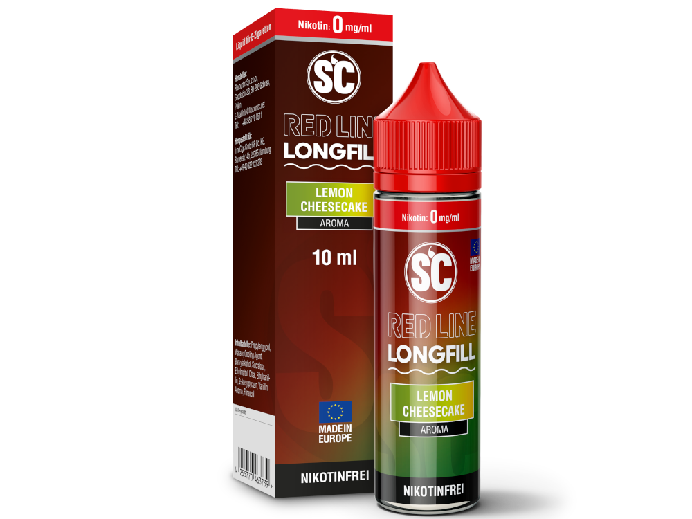 SC - Red Line Longfills 10 ml - Lemon Cheesecake