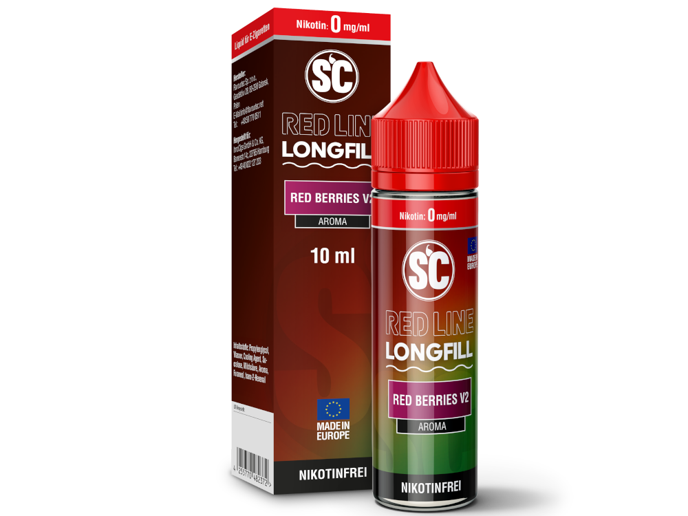 SC - Red Line Longfills 10 ml - Red Berries V2
