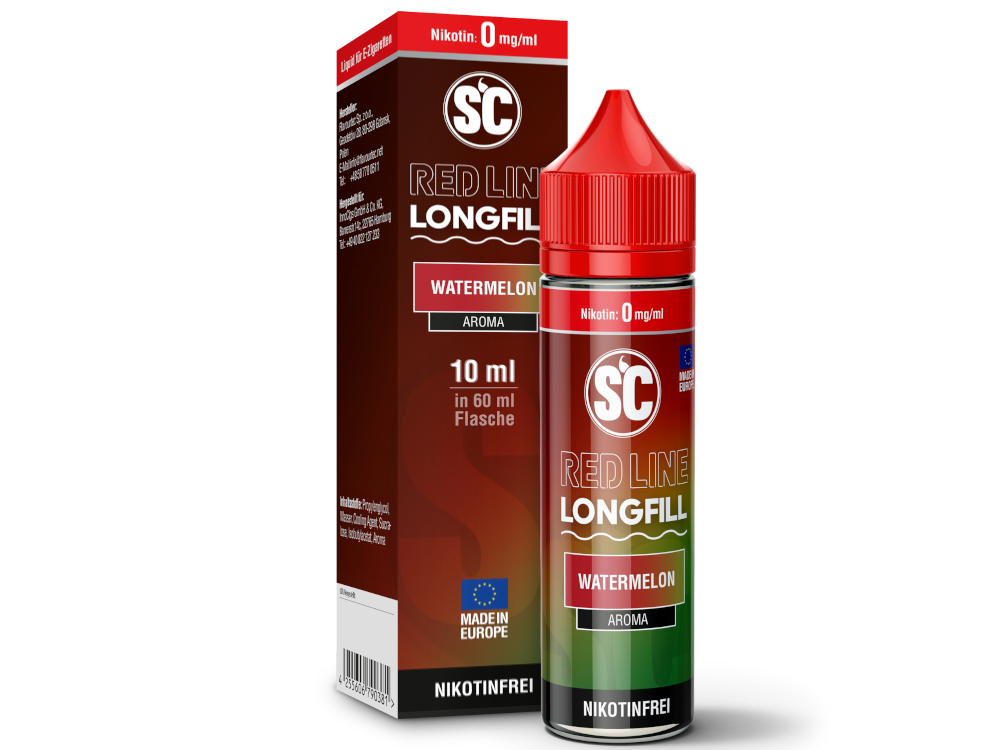SC - Red Line Longfills 10 ml - Watermelon