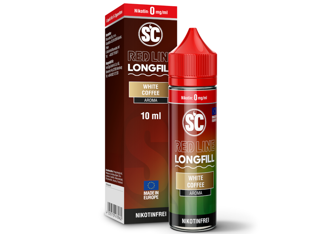 SC - Red Line Longfills 10 ml - White Coffee
