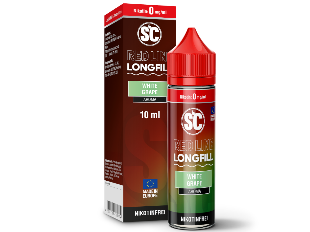 SC - Red Line Longfills 10 ml - White Grape