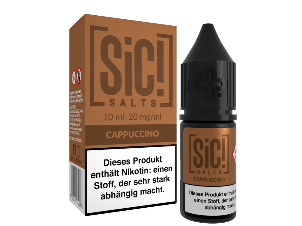SiC! Salts - Nikotinsalz Liquid - Cappuccino
