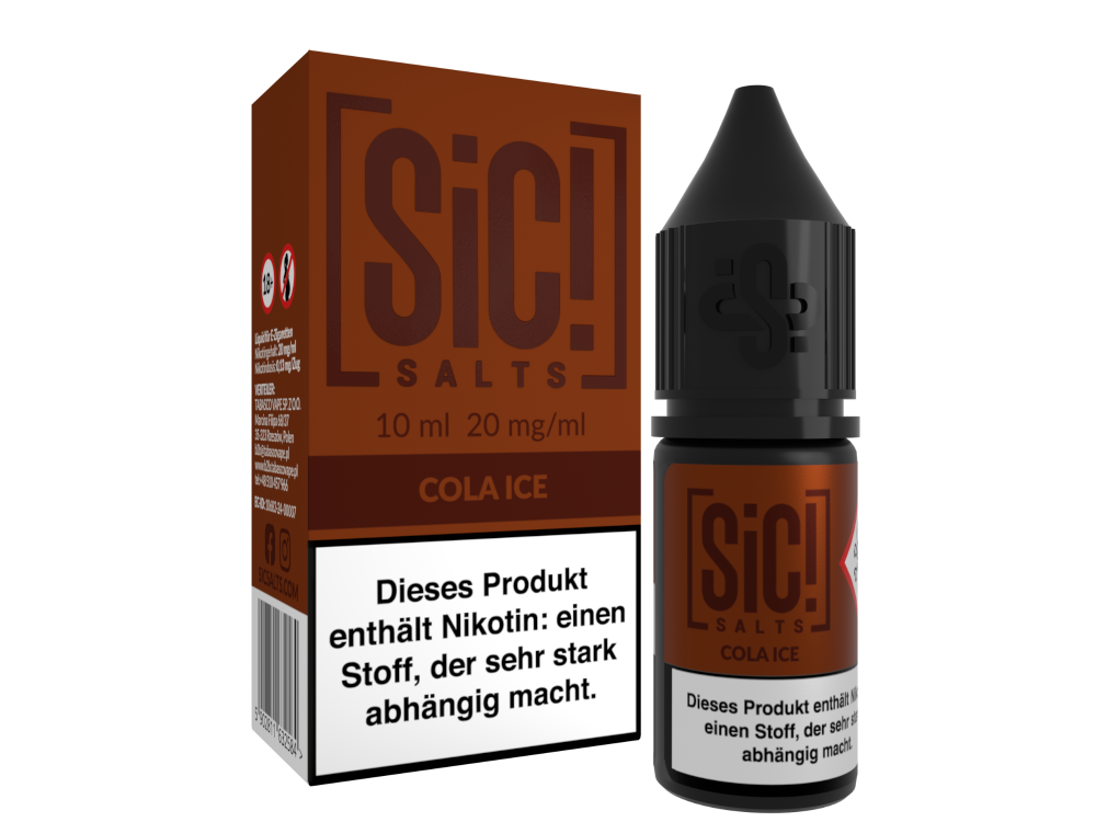 SiC! Salts - Nikotinsalz Liquid - Cola Ice
