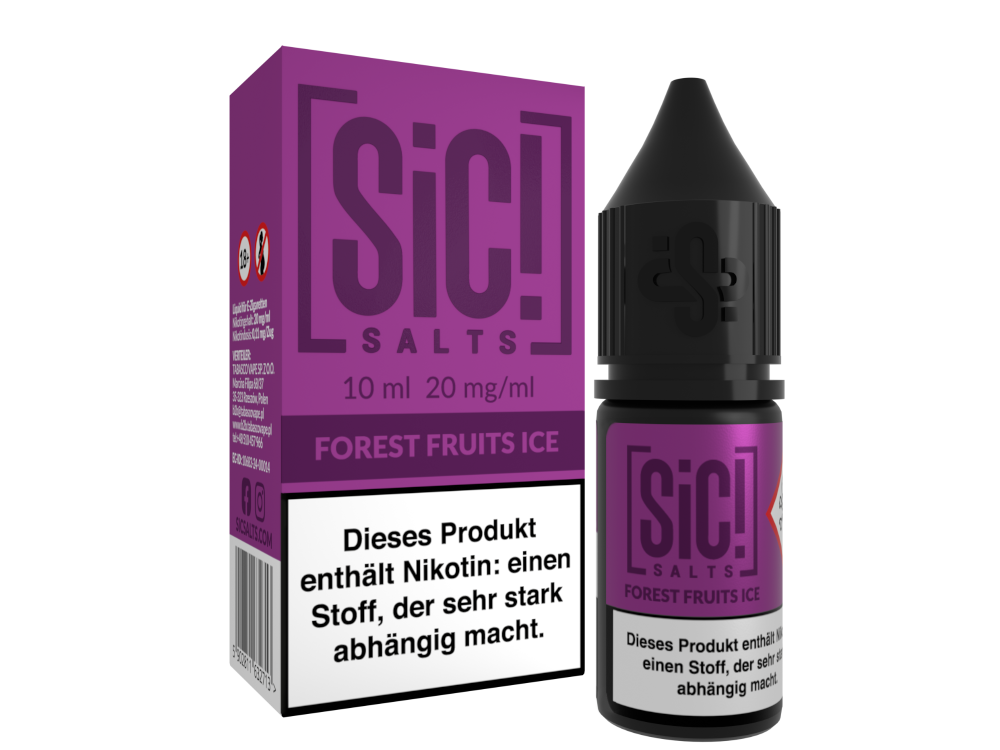 SiC! Salts - Nikotinsalz Liquid - Forest Fruits Ice
