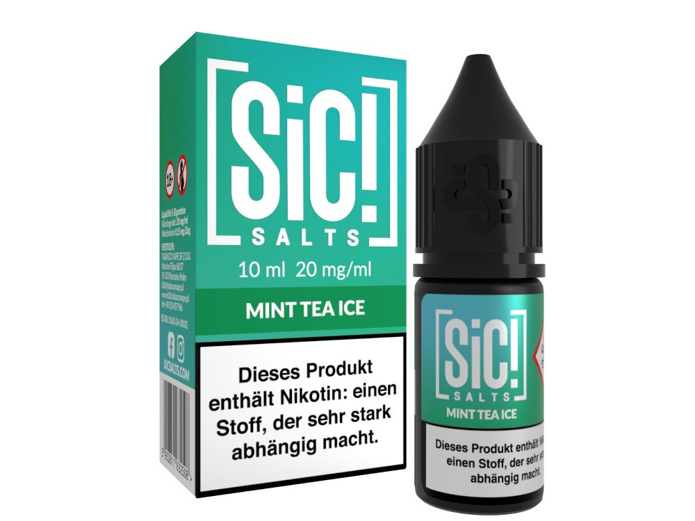 SiC! Salts - Nikotinsalz Liquid - Mint Tea Ice