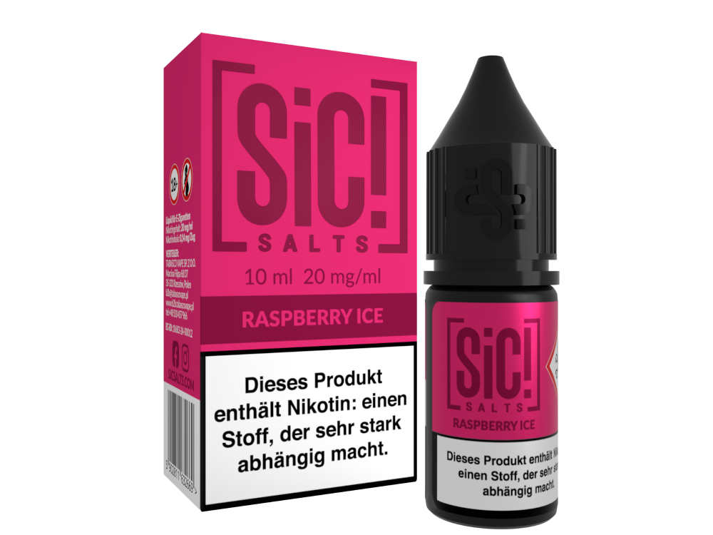 SiC! Salts - Nikotinsalz Liquid - Raspberry Ice