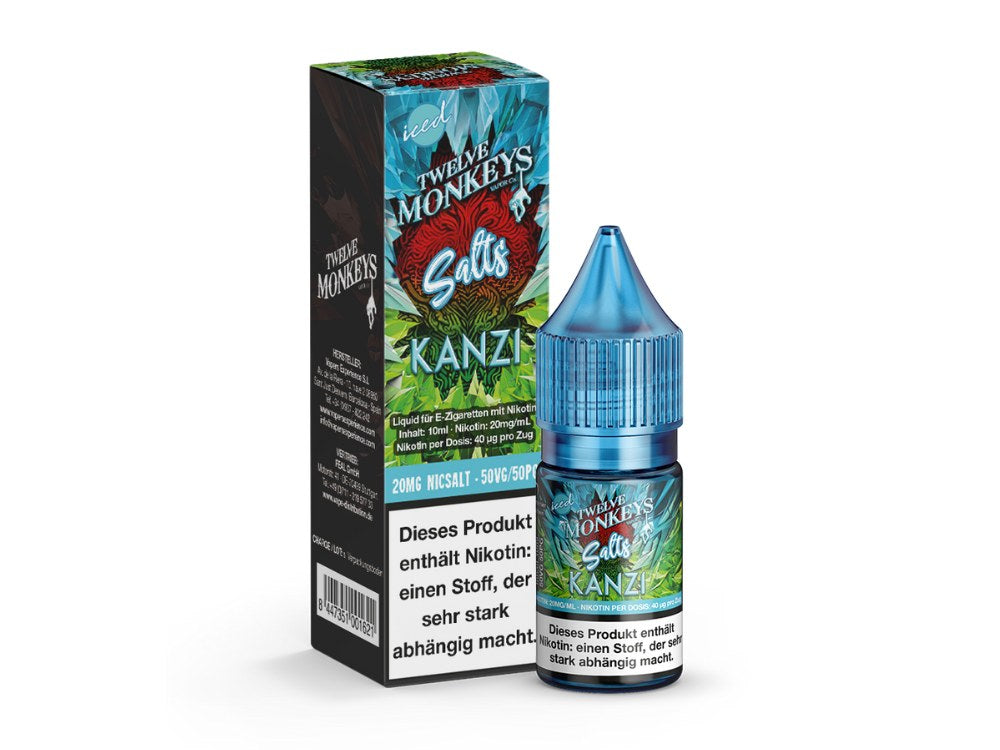 Twelve Monkeys - Iced - Nikotinsalz Liquid - Kanzi