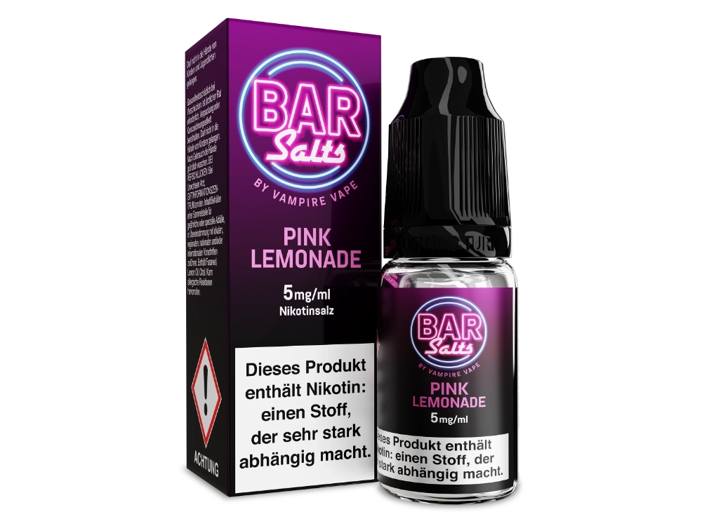 Vampire Vape - Bar Salts - Nikotinsalz Liquid - Pink Lemonade