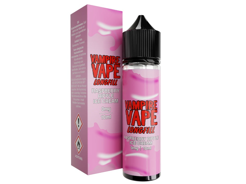 Vampire Vape - Dessert Collection - Aroma 10 ml - Raspberry Ripple Ice Cream