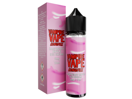Vampire Vape - Dessert Collection - Aroma 10 ml - Raspberry Ripple Ice Cream
