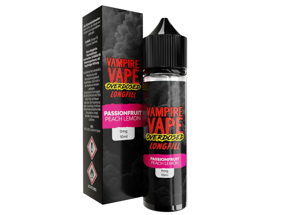 Vampire Vape - Overdosed - Aroma 10 ml - Passionfruit Peach Lemon