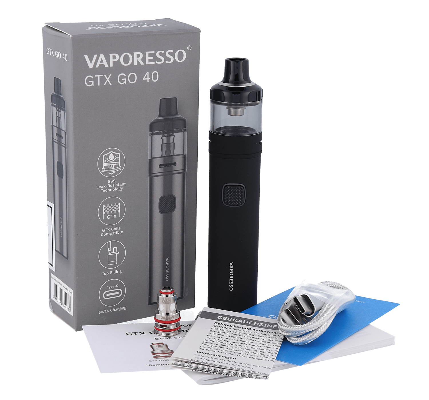 Vaporesso - GTX GO 40 E-Zigaretten Set