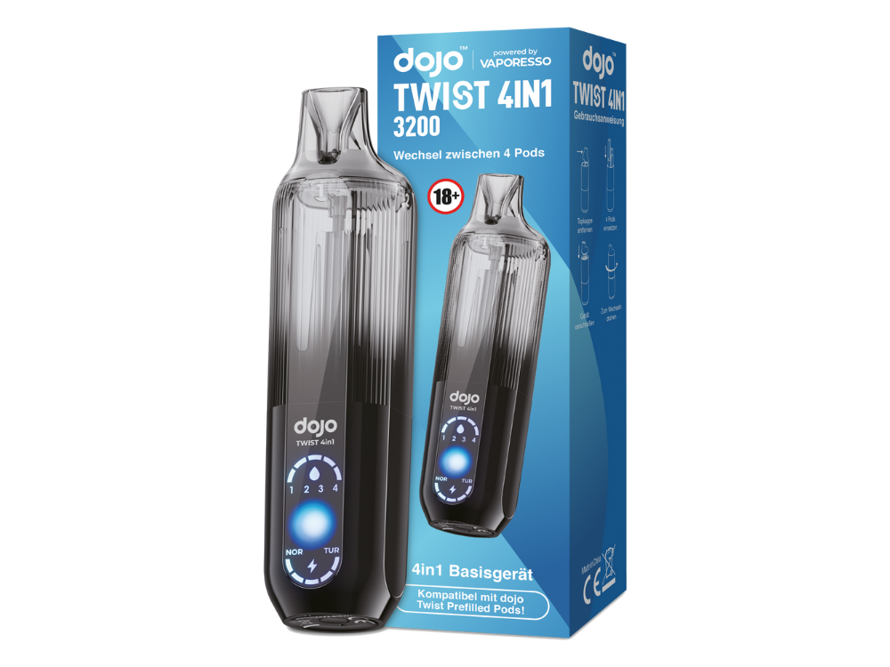 Vaporesso - Dojo - Twist 4in1 Akku 950 mAh (Basisgerät)