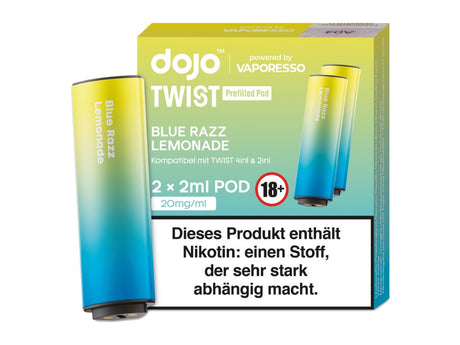 Vaporesso - Dojo - Twist Pod 20 mg/ml (2 Stück pro Packung) - Blueberry Cherry Cranberry