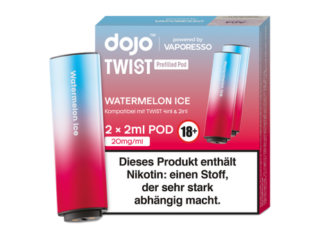Vaporesso - Dojo - Twist Pod 20 mg/ml (2 Stück pro Packung) - Blueberry Cherry Cranberry