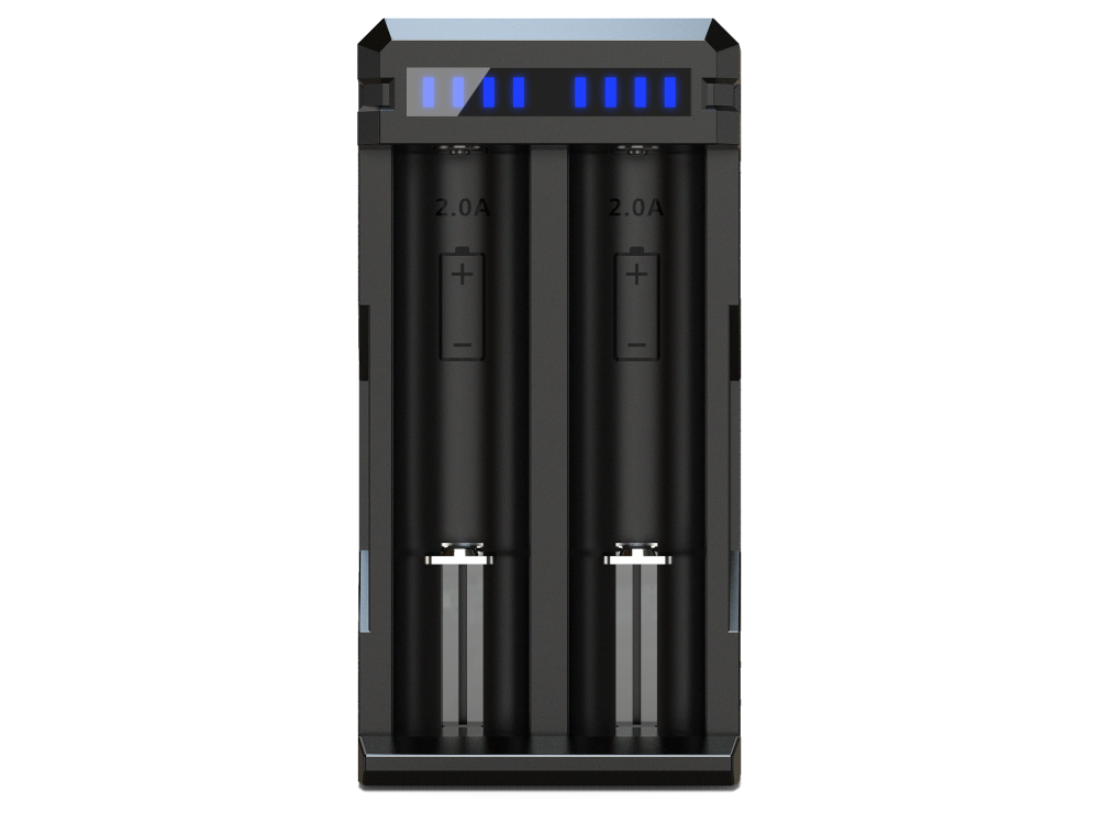 XTAR - SC2 Ladegerät mit USB-C Anschluss