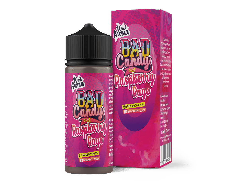 Bad Candy Liquids - Aroma Raspberry Rage 10ml - BAD CANDY LIQUIDS