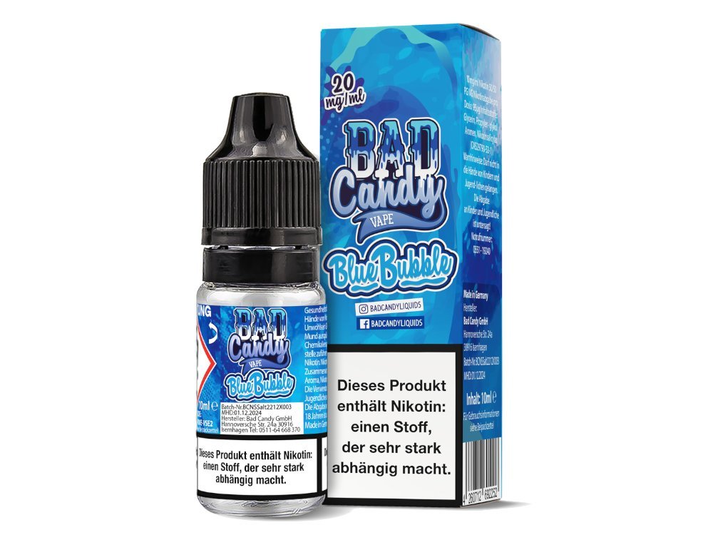 Bad Candy Liquids - Blue Bubble - Nikotinsalz Liquid - BAD CANDY LIQUIDS