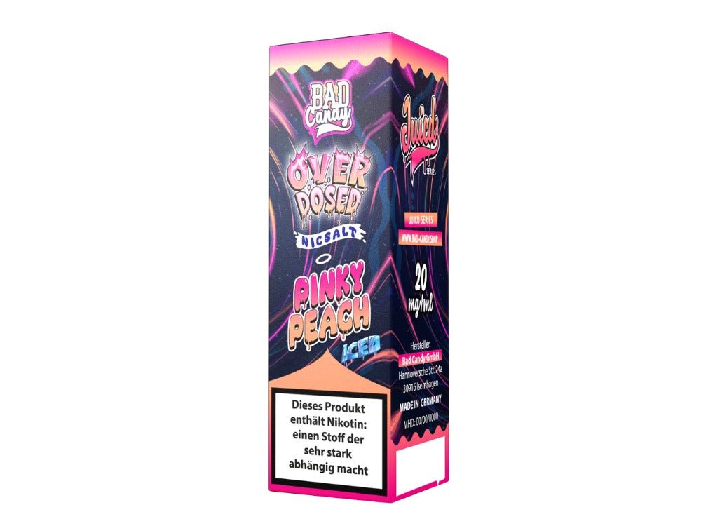 Bad Candy Liquids - Juicd - Nikotinsalz Liquid - Pinky Peach - BAD CANDY LIQUIDS