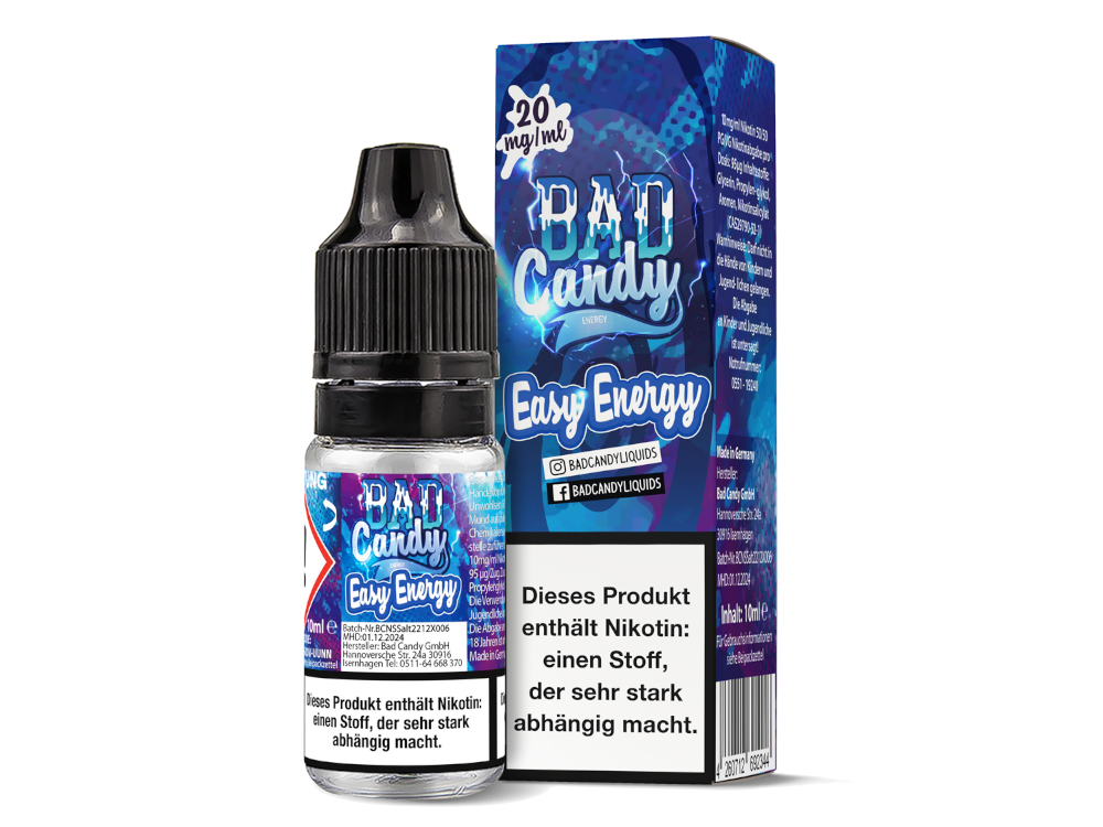 Bad Candy Liquids - Easy Energy - Nikotinsalz Liquid