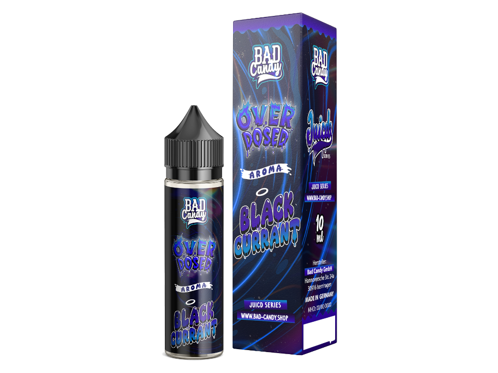 Bad Candy Liquids - Juicd - Longfills 10 ml - Blackcurrant