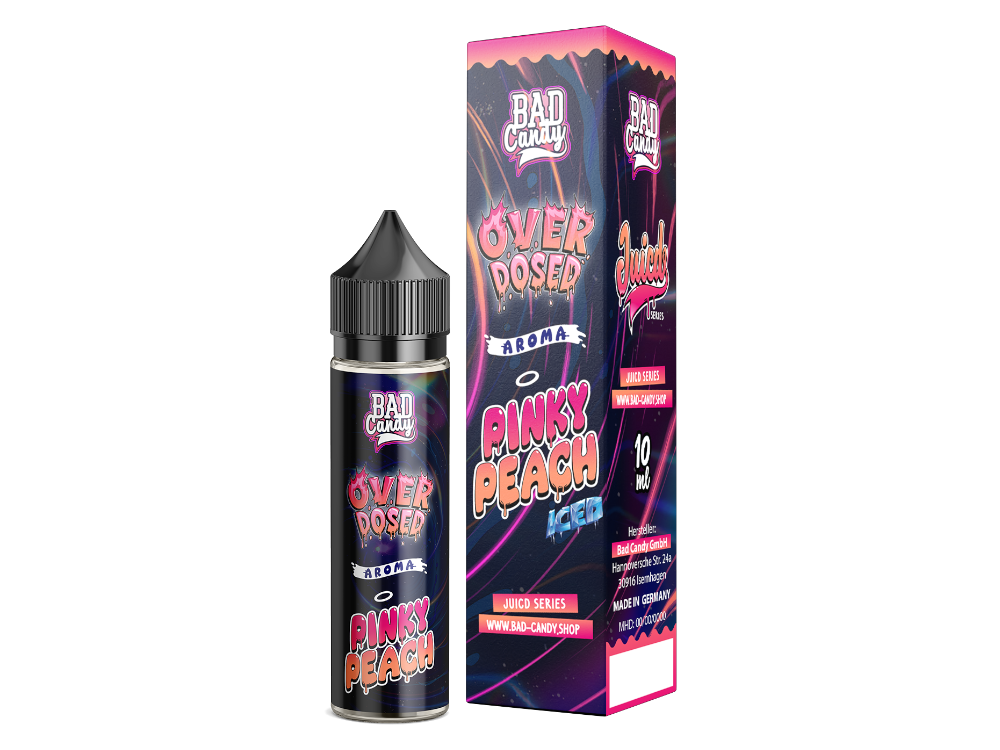 Bad Candy Liquids - Juicd - Longfills 10 ml - Pinky Peach