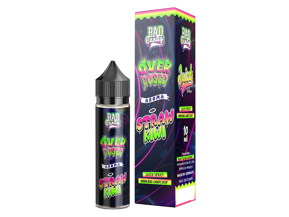 Bad Candy Liquids - Juicd - Longfills 10 ml - Straw Kiwi