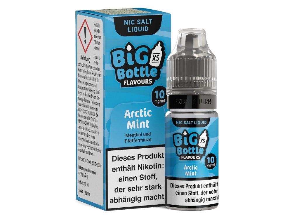 Big Bottle - Arctic Mint - Nikotinsalz Liquid - BIG BOTTLE