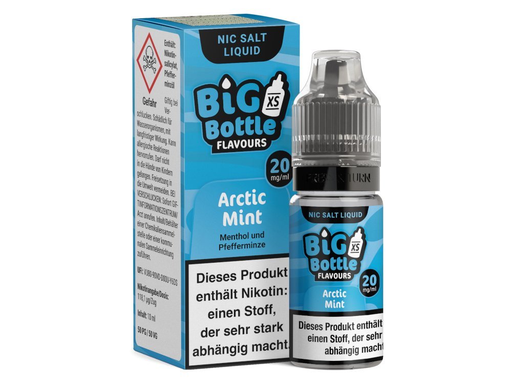 Big Bottle - Arctic Mint - Nikotinsalz Liquid - BIG BOTTLE