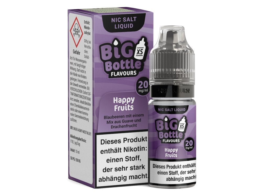 Big Bottle - Happy Fruits - Nikotinsalz Liquid - BIG BOTTLE