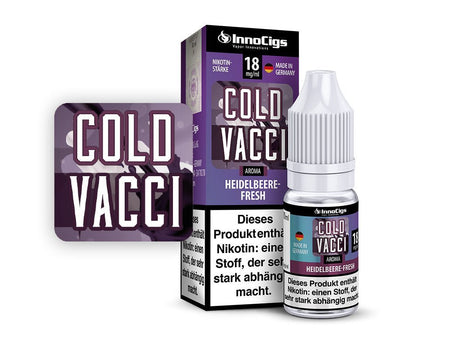 Cold Vacci Heidelbeere - Fresh Aroma - Liquid für E - Zigaretten - INNOCIGS LIQUID