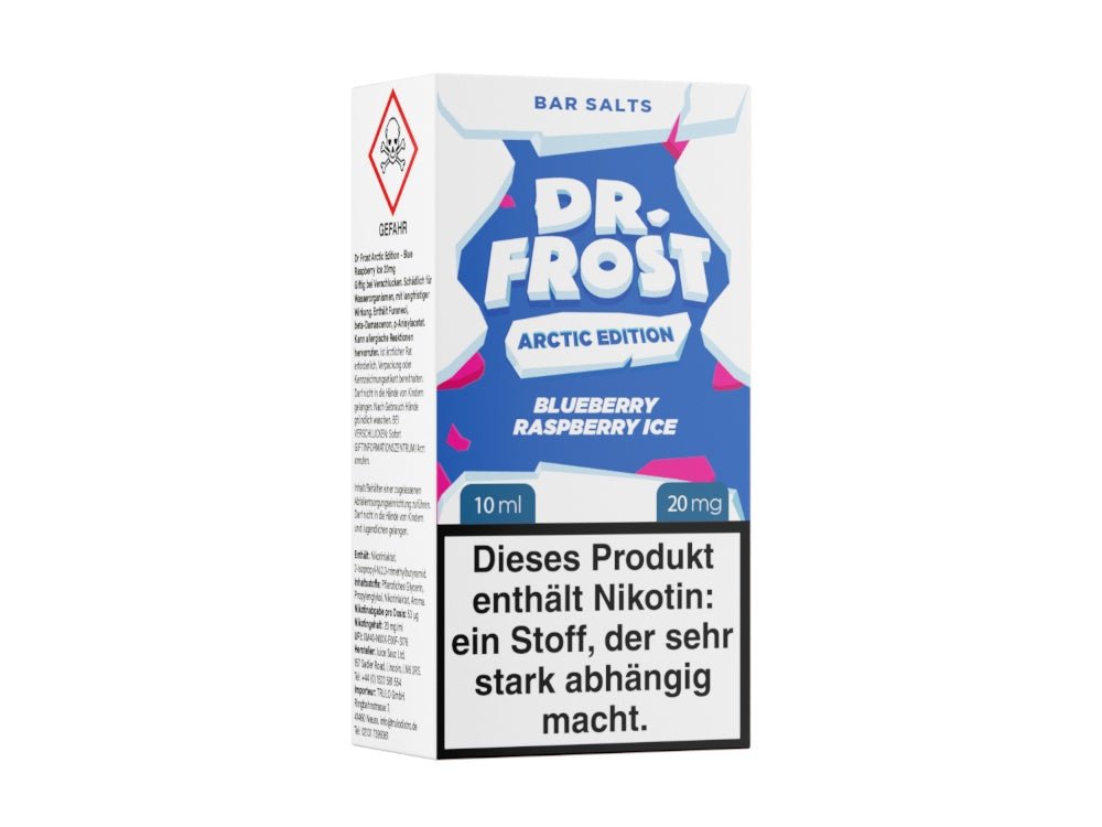 Dr. Frost - Arctic Edition - Nikotinsalz Liquid - Blueberry Raspberry Ice - DR. FROST