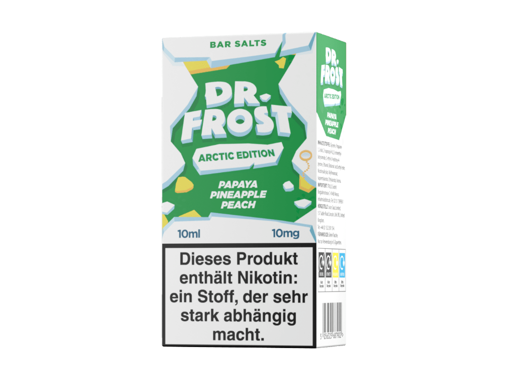 Dr. Frost - Arctic Edition - Nikotinsalz Liquid - Papaya Pineapple Peach - DR. FROST