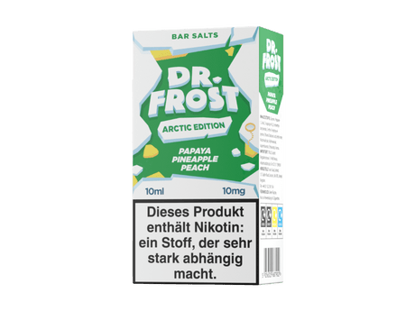 Dr. Frost - Arctic Edition - Nikotinsalz Liquid - Papaya Pineapple Peach - DR. FROST