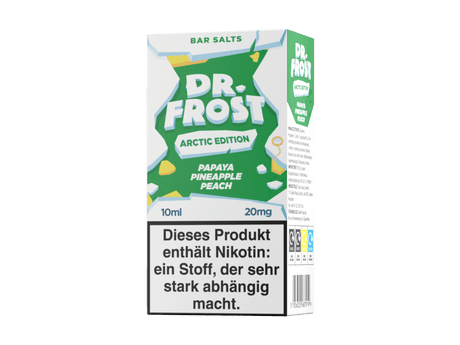 Dr. Frost - Arctic Edition - Nikotinsalz Liquid - Papaya Pineapple Peach - DR. FROST
