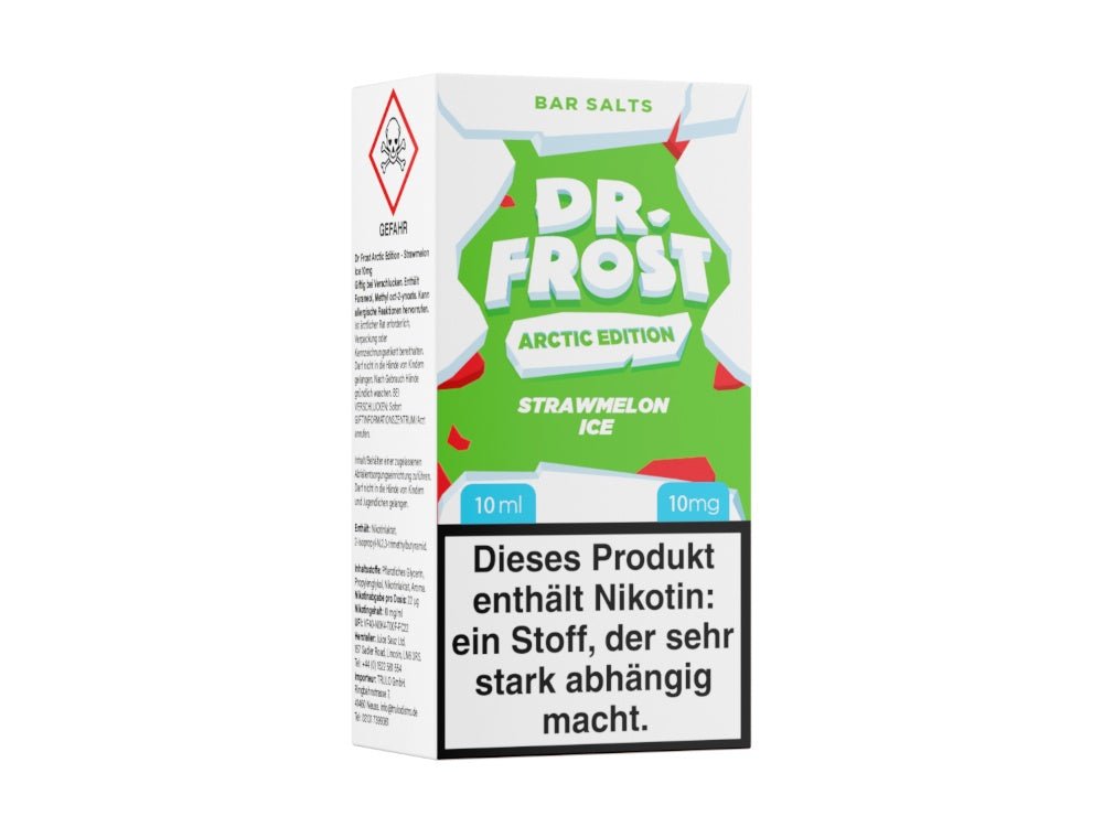 Dr. Frost - Arctic Edition - Nikotinsalz Liquid - Strawmelon Ice - DR. FROST