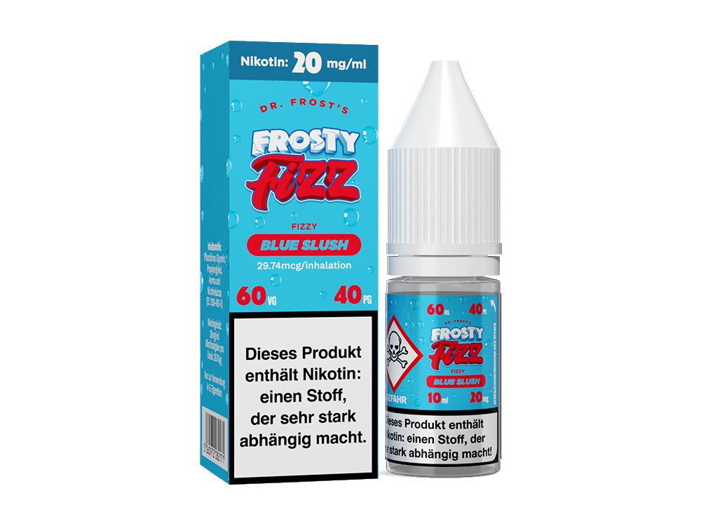 Dr. Frost - Frosty Fizz - Nikotinsalz Liquid - Blue Slush