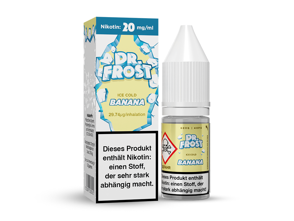 Dr. Frost - Ice Cold - Nikotinsalz Liquid - Banana