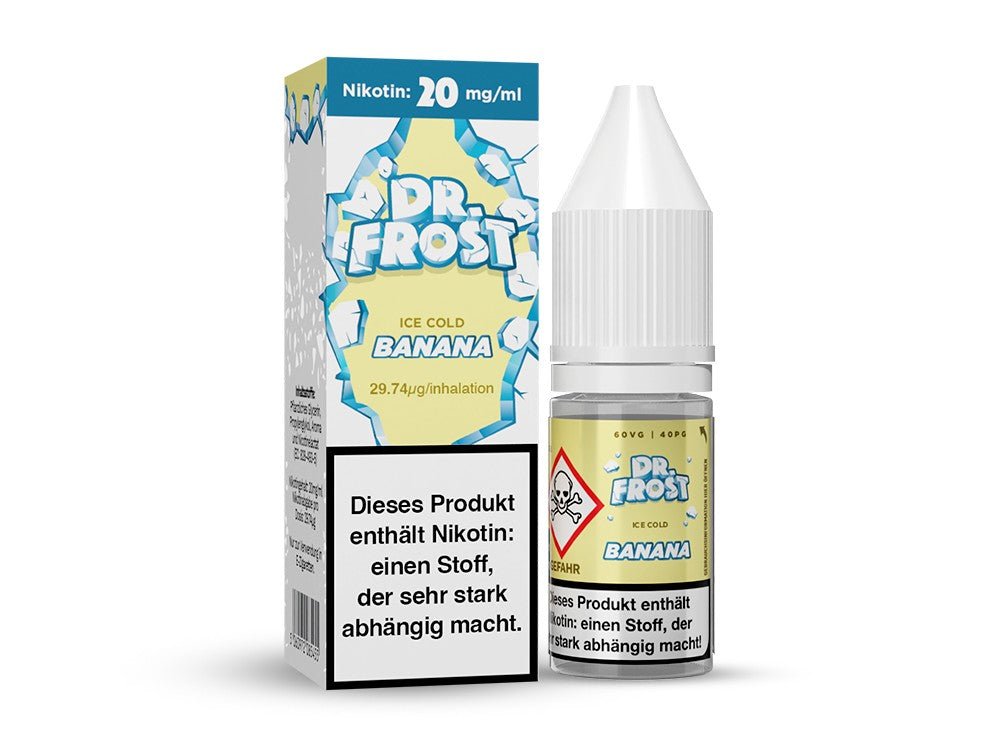 Dr. Frost - Ice Cold - Nikotinsalz Liquid - Banana - DR. FROST