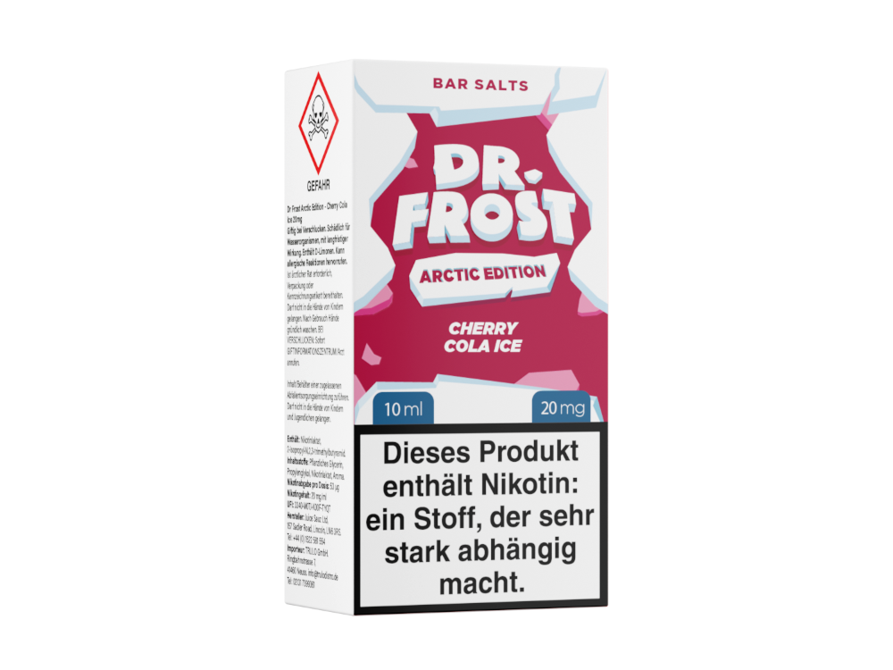 Dr. Frost - Arctic Edition - Nikotinsalz Liquid - Cherry Cola Ice