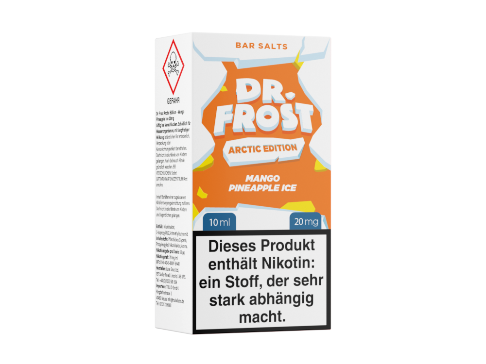 Dr. Frost - Arctic Edition - Nikotinsalz Liquid - Mango Pineapple Ice