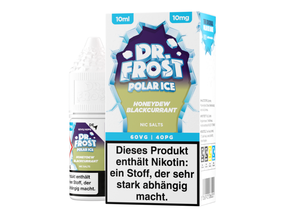 Dr. Frost - Ice Cold - Nikotinsalz Liquid - Honeydew Blackcurrant