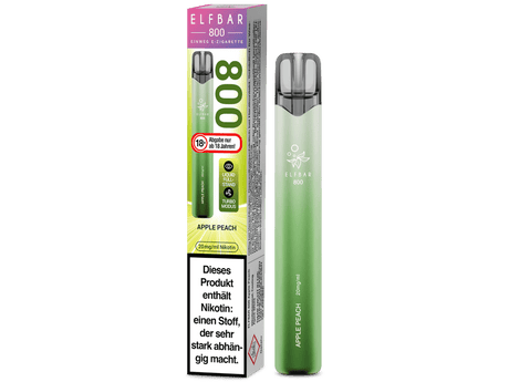 Elfbar 800 Einweg E-Zigarette - Apple Peach - ELFBAR