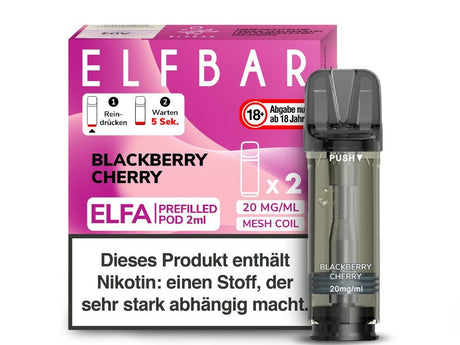 Elfbar Elfa Pod 20mg/ml (2 Stück) - Blueberry - ELFBAR