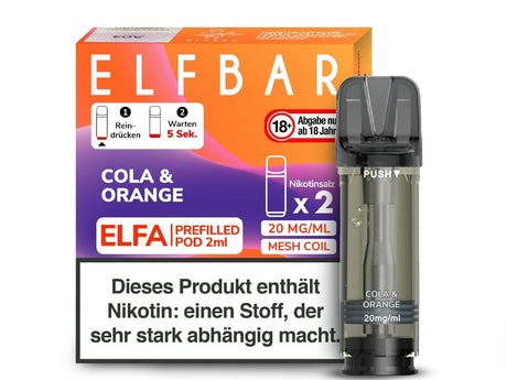 Elfbar Elfa Pod 20mg/ml (2 Stück) - Blueberry - ELFBAR